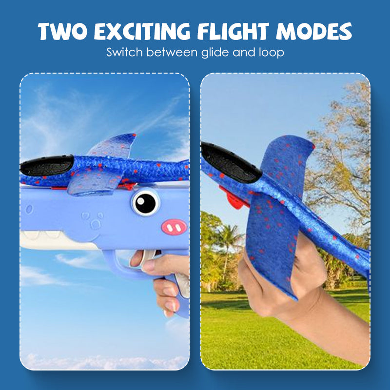 🔥Limited Time Promotion 50% OFF🎁🛩️Dinosaur Airplane Launcher Toy for Kids