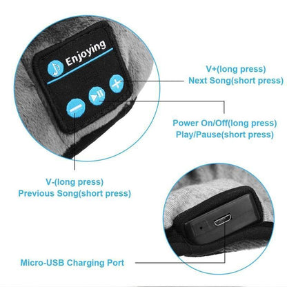🔥50% discount 🔥Bluetooth headset with eye mask