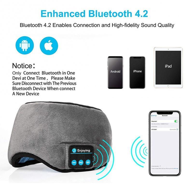 🔥50% discount 🔥Bluetooth headset with eye mask