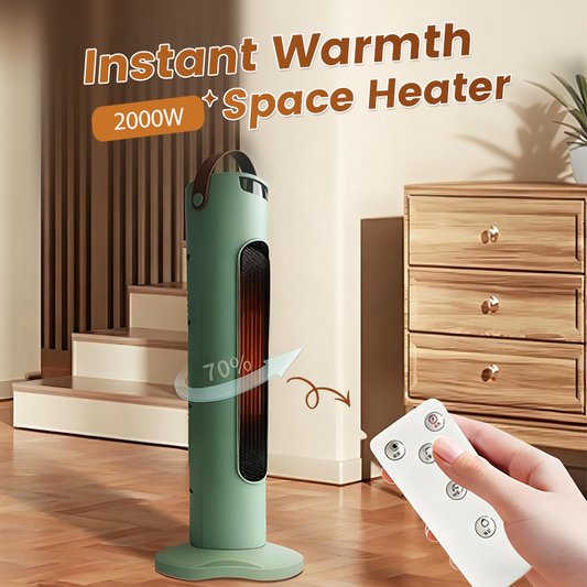 🔥 50% OFF & Free Shipping🚀2000W Instant Warmth Space Heater - Winter's Ultimate Defense! ❄️