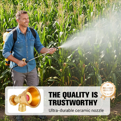 🔥⏳Black Friday Sale!🚨 Adjustable Brass Nozzle Spray for Agricultural Sprayer