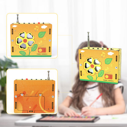 💥BLACK FRIDAY SALE 50% OFF💥Educational Children Toys DIY Mini Radio