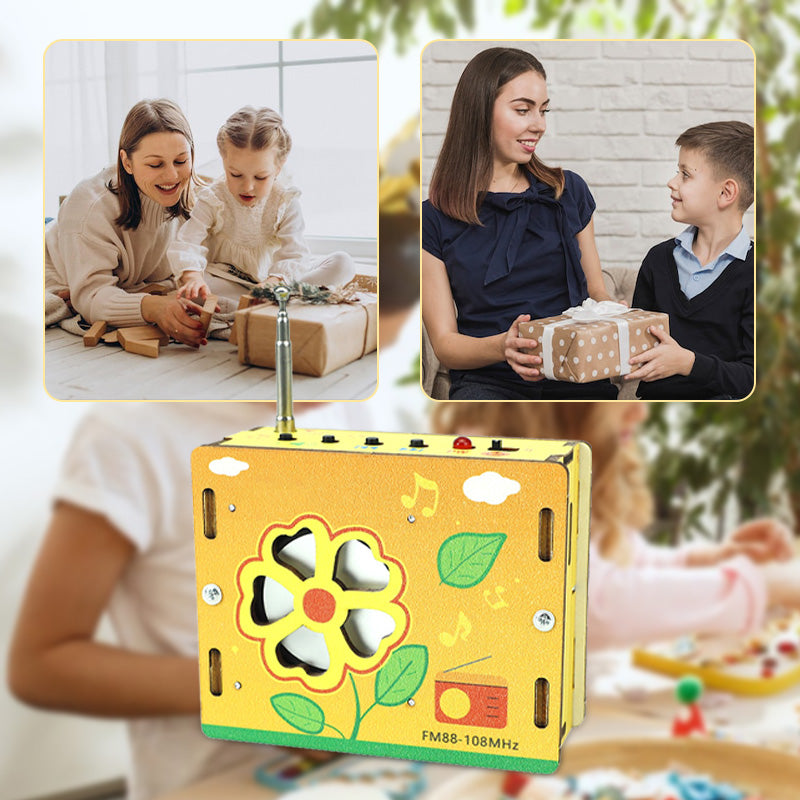 💥BLACK FRIDAY SALE 50% OFF💥Educational Children Toys DIY Mini Radio