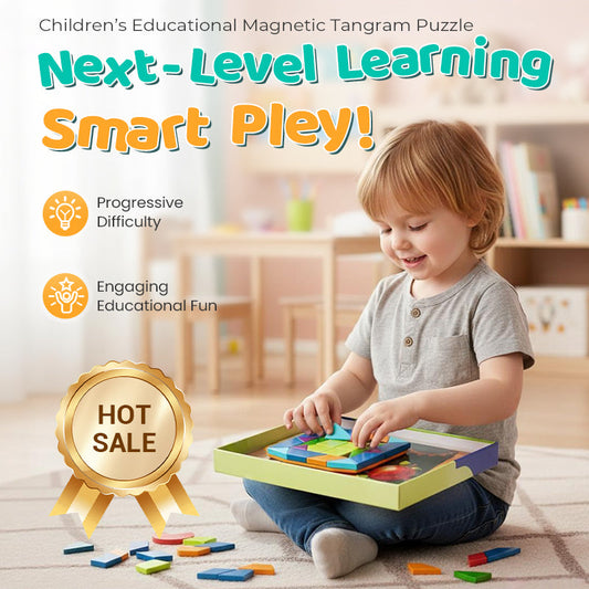 Children’s Educational Magnetic Tangram Puzzle