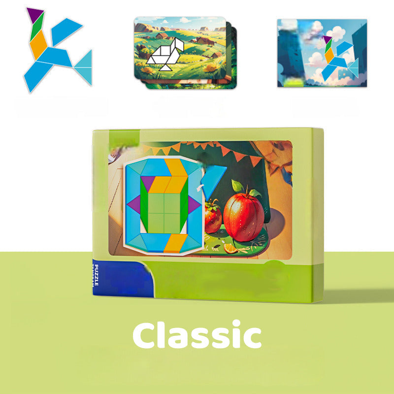 Children’s Educational Magnetic Tangram Puzzle