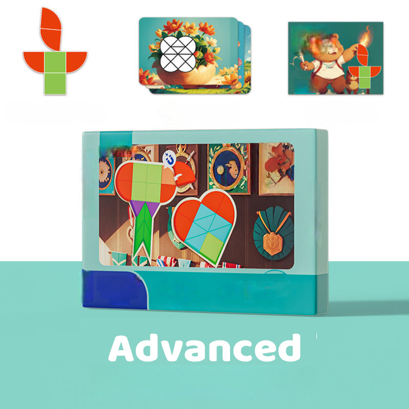 Children’s Educational Magnetic Tangram Puzzle