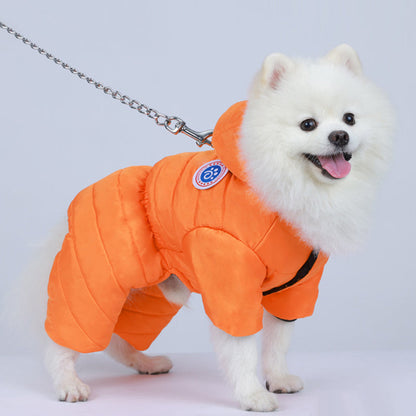 🐶 Cozy Dog Winter Suit | Christmas Sale 51% OFF | Full-Body Fleece Warmth, Easy Back Zipper & Non-Slip Grips | Keep Your Furry Friend Warm & Stylish This Winter! 🎄✨