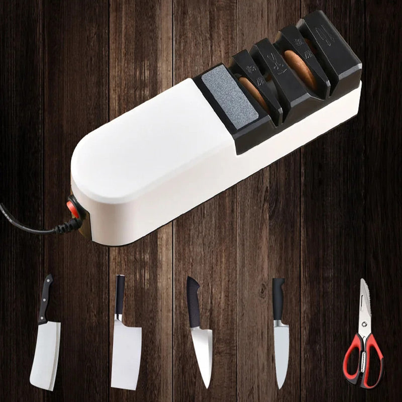 🔪 50% OFF NOW! ⚙️ Professional Electric Knife Sharpener – Fast & Precise Sharpening, Multi-Angle Guide for Kitchen & Outdoor Knives ✨📦