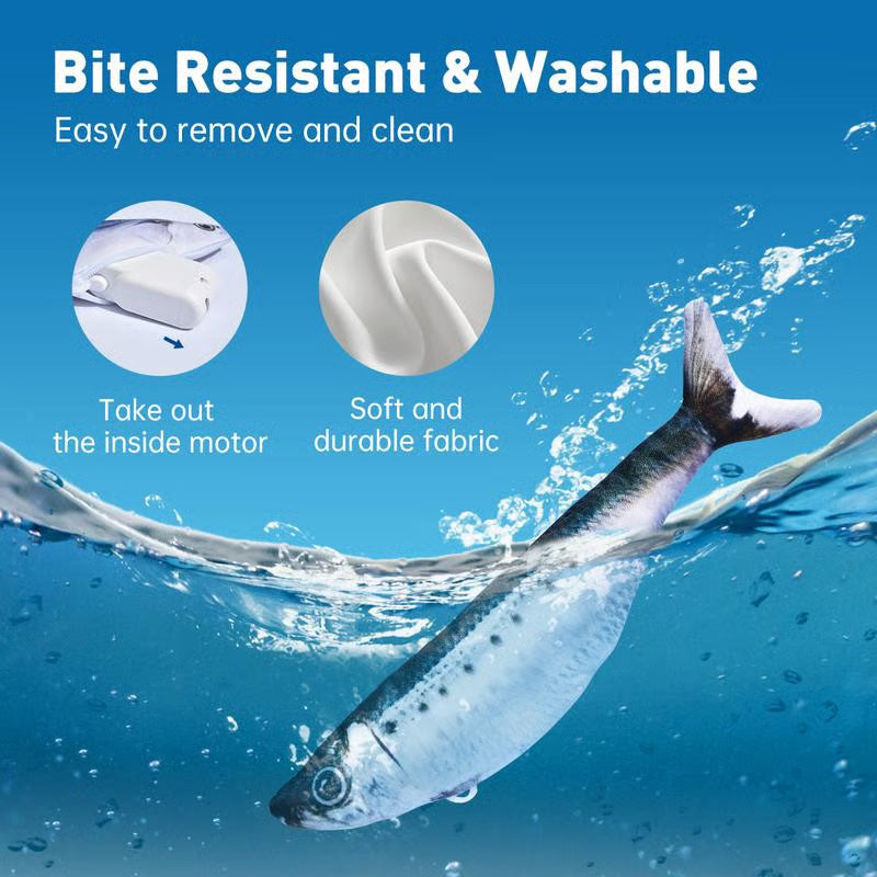 🎄Christmas Pre-Sale – 50% OFF! 🐟 Your cat will love this jumping fish!