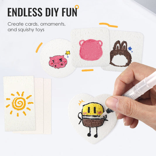 💥Limited-time 49% discount💥 Amazing 3D Foam Texture Painting Set