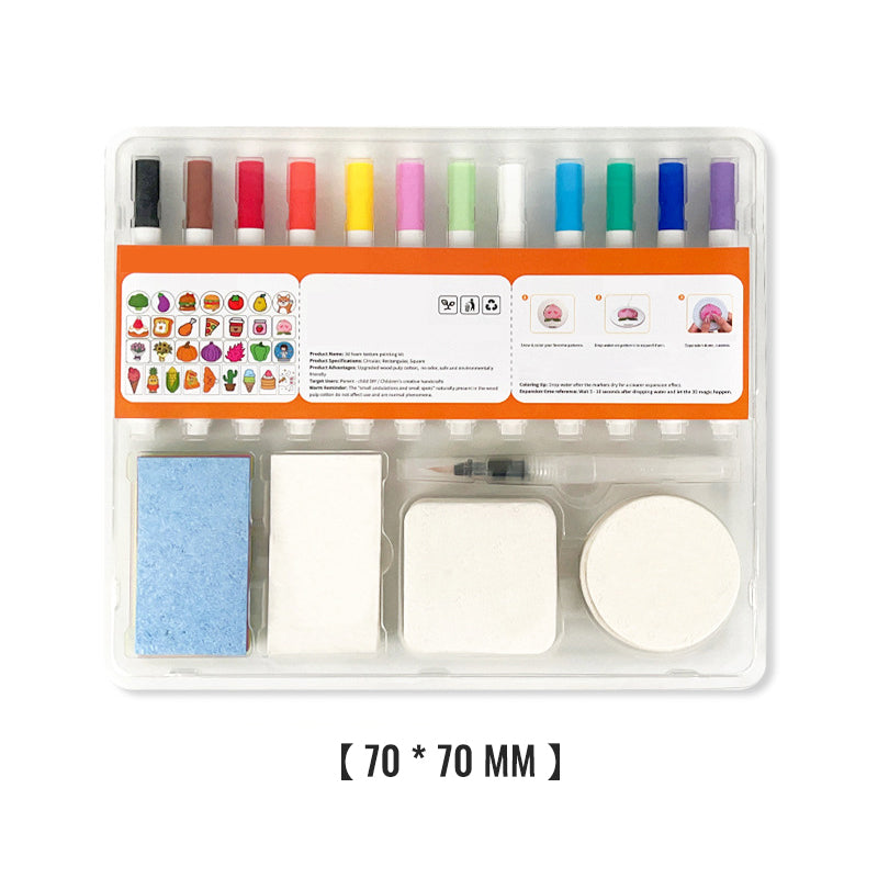 💥Limited-time 49% discount💥 Amazing 3D Foam Texture Painting Set