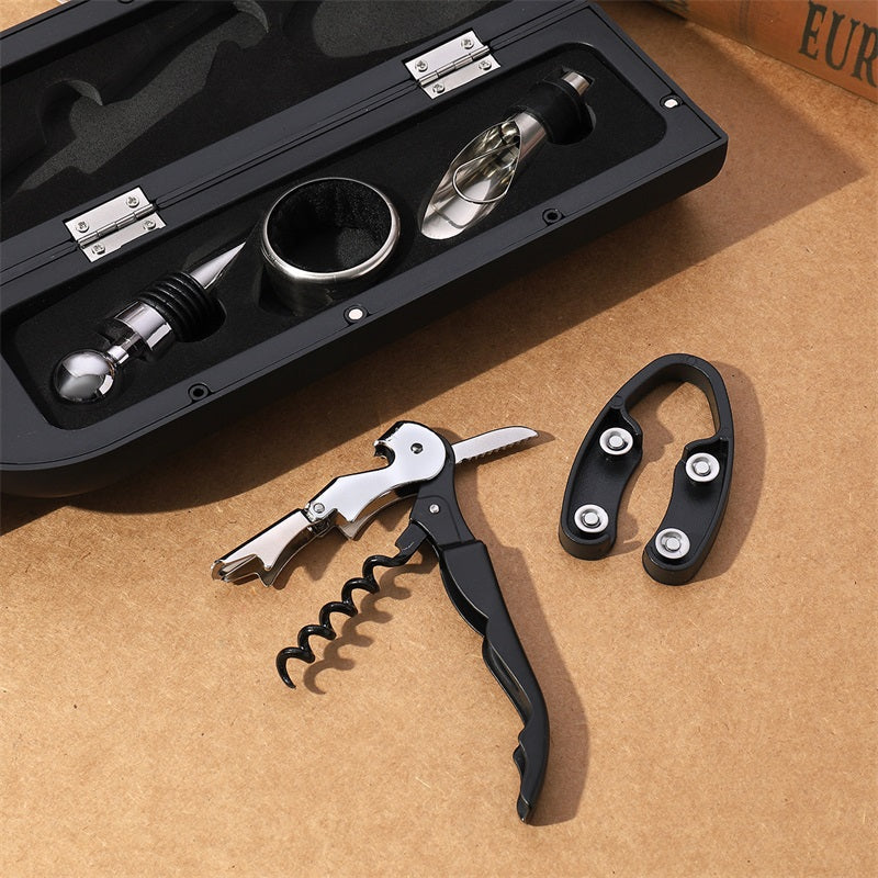 🔥Christmas Limited-Time Offer: 50% OFF!!!⏰Wine Opener Set for Wine Lovers