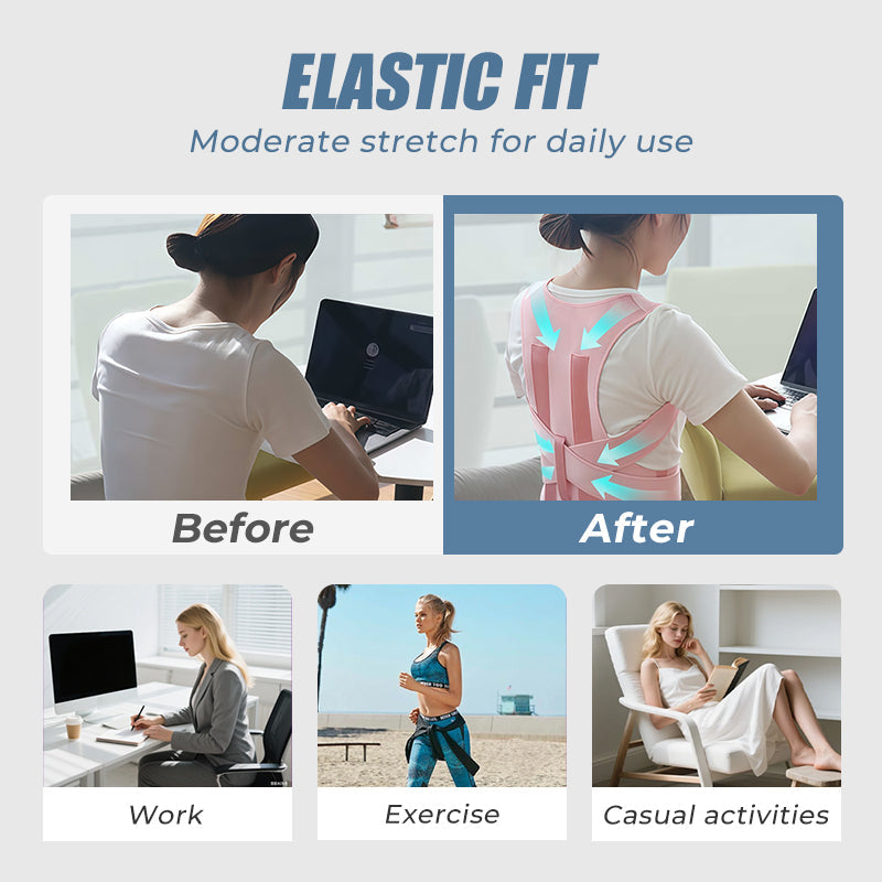 🔥HOT SALE 56%OFF🔥Steel Plate Back Support Posture Corrector