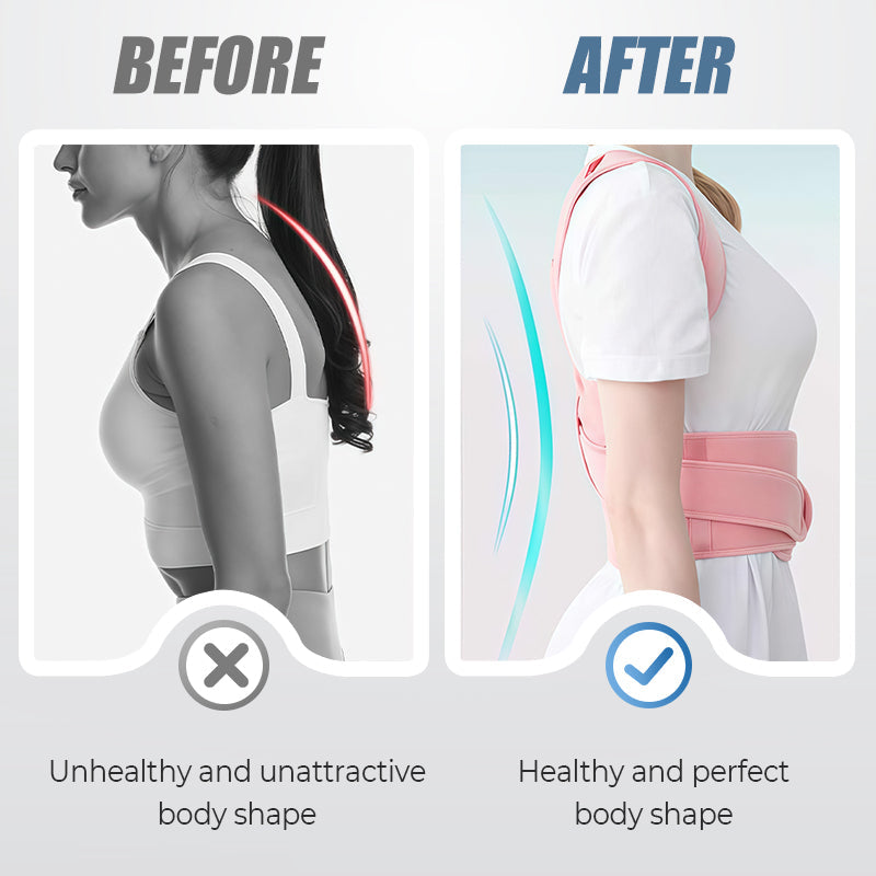 🔥HOT SALE 56%OFF🔥Steel Plate Back Support Posture Corrector