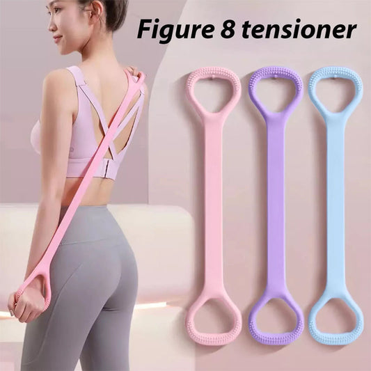 🥳2026 HOT SALE🥳💞50K+ SOLD!💥💪🌈 Unlock Full-Body Training with One Set! Multi-Resistance Yoga Bands with Guide & Bag🎒✨