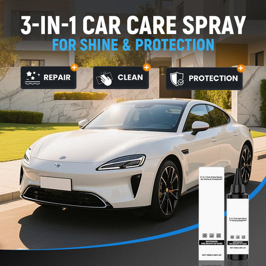 3-in-1 Car Care Spray for Shine & Protection