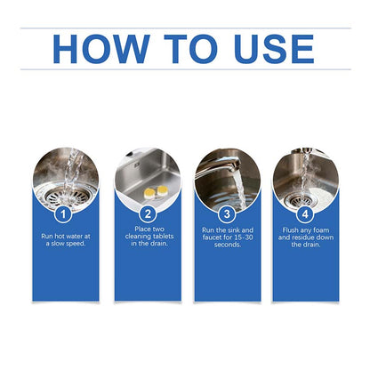 🔥Hot Offers-12PCS Garbage Disposal Cleaner & Deodorizer Tablets