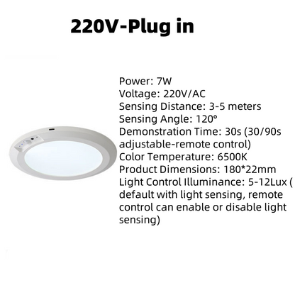 🥳2026 HOT SALE🥳💞50K+ SOLD!🔋👵 50% OFF! Rechargeable Motion Light – Auto on/off, saves energy. No electrician needed. Stick on any ceiling. Peace of mind for seniors. 🕊️🌙