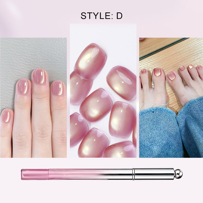 📢📢Buy 1 Get 1 Free!⏰All-in-One Cat Eye Nail Gel Pen – Get a hypnotic cat-eye effect in one stroke! Magnetic gel, lasting shine, salon magic at home. 🖤🌌