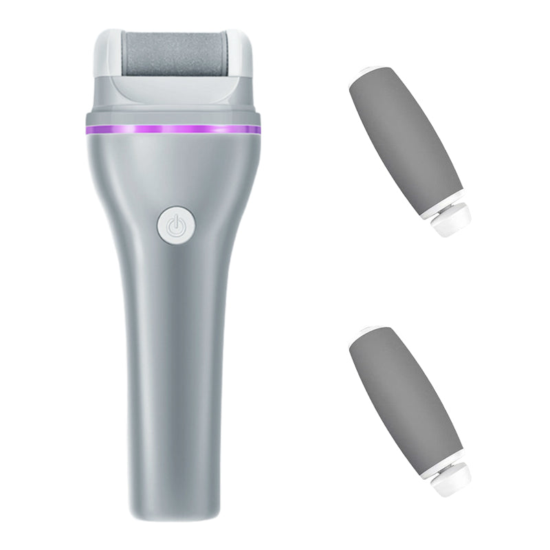 2-Speed Cordless Electric Callus Remover with 2 Replacement Heads