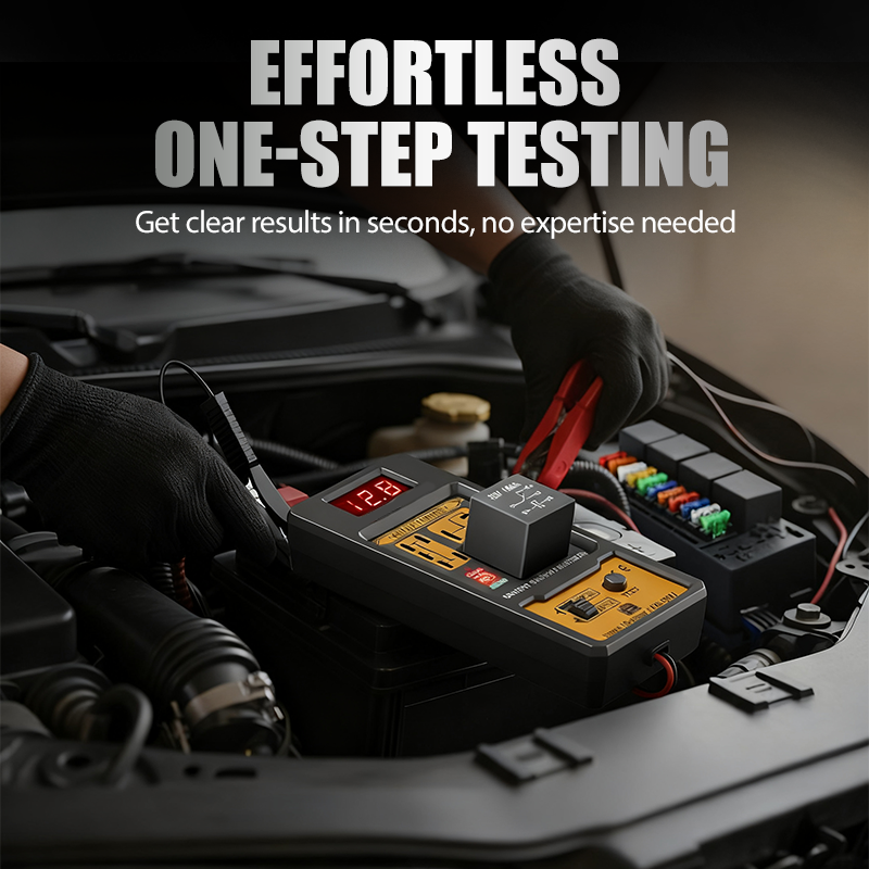 🥳2026 HOT SALE🥳💞50K+ SOLD!🛡️🔦 Your Electrical Safety Guardian. LED Indicator Tester for Safe, Accurate Checks. 🚗🧰