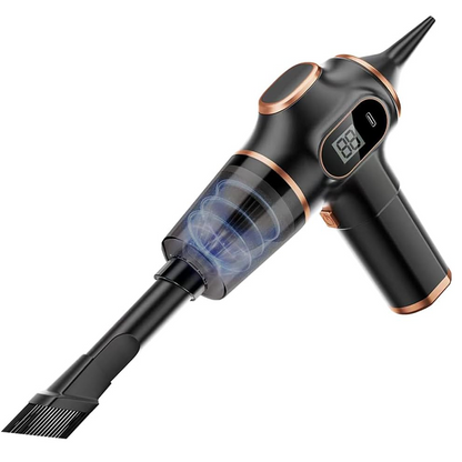 🚗 60% OFF NOW! ✨ 4 in 1 High Power Cordless Car Vacuum Cleaner – Strong Suction, Long Battery Life & Versatile Attachments 🍃