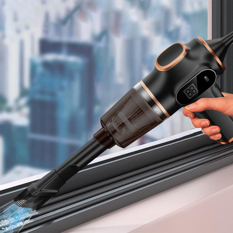 🚗 60% OFF NOW! ✨ 4 in 1 High Power Cordless Car Vacuum Cleaner – Strong Suction, Long Battery Life & Versatile Attachments 🍃