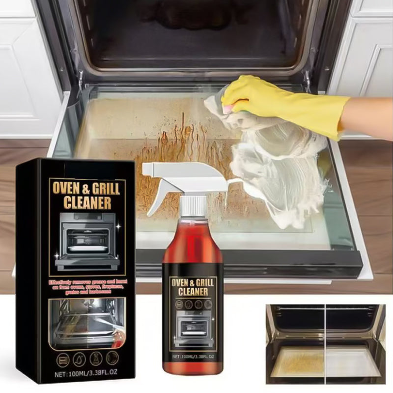 🎉Final 3 hours- BUY 3 GET 2 FREE!!🏆#1 Best Seller ⏰💕⚡Oven & Grill Cleaner Spray✨