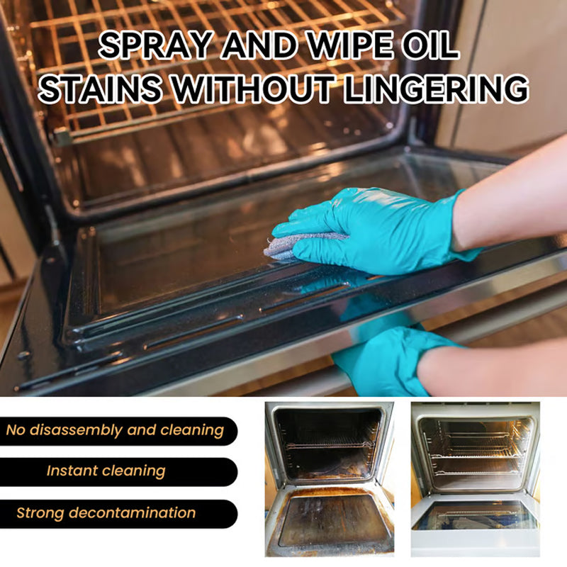 🎉Final 3 hours- BUY 3 GET 2 FREE!!🏆#1 Best Seller ⏰💕⚡Oven & Grill Cleaner Spray✨