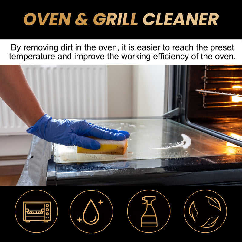 🎉Final 3 hours- BUY 3 GET 2 FREE!!🏆#1 Best Seller ⏰💕⚡Oven & Grill Cleaner Spray✨