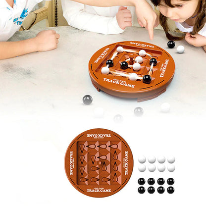♟️🌀Logic Chess Track Game Set, perfect for 2-4 players, offering fun-filled family game night entertainment✨💫