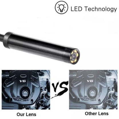 🔥3 In 1 Waterproof USB Endoscope Camera with LED