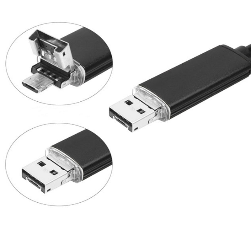 🔥3 In 1 Waterproof USB Endoscope Camera with LED