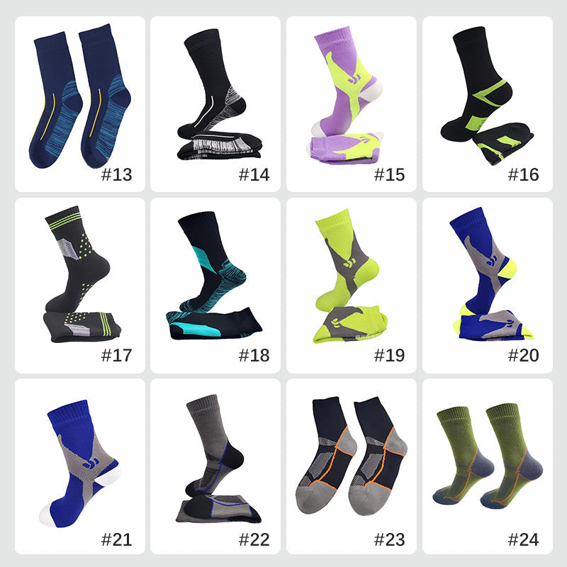 🌧️💧3-layer waterproof socks, breathable and moisture-wicking, perfect for outdoor adventures🏞️🚶