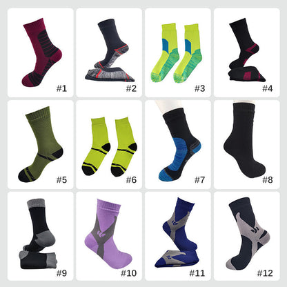 🌧️💧3-layer waterproof socks, breathable and moisture-wicking, perfect for outdoor adventures🏞️🚶