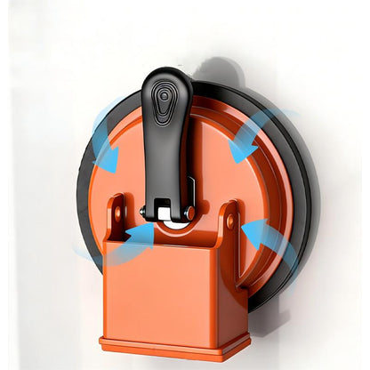 🛠️ Heavy-Duty Floor Gap Fixer Suction Cup – 70kg Pull Force, Rubber Pad & Mallet Block for Seamless Floor Installation 💎🔥