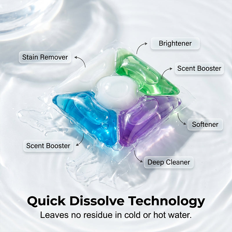 🔥Deep Cleaning & Sterilizing Laundry Detergent Pods