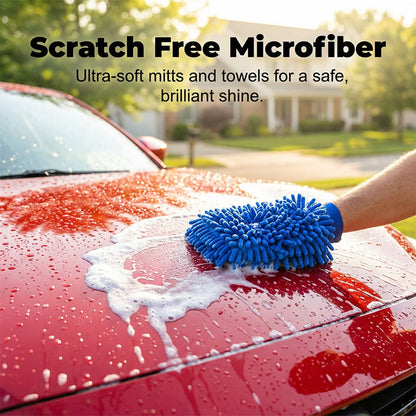 Professional Auto Detailing Brush & Cleaning Kit