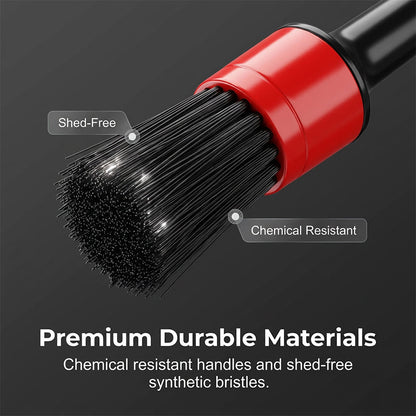 Professional Auto Detailing Brush & Cleaning Kit