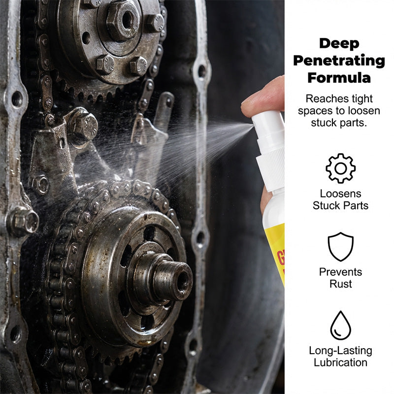 🏆 Last Day Special Price ! 🔥Buy 3 Get 1 Free🔥Multi-Purpose Rust Remover & Lubricant Spray