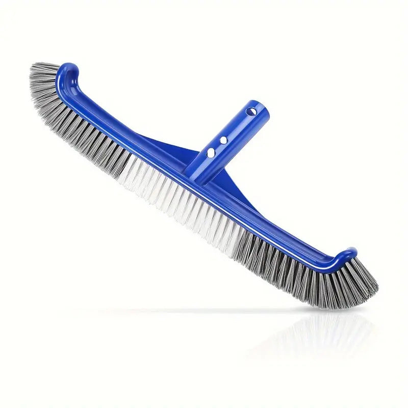 Wide Pool Brush Head with Curved Ends