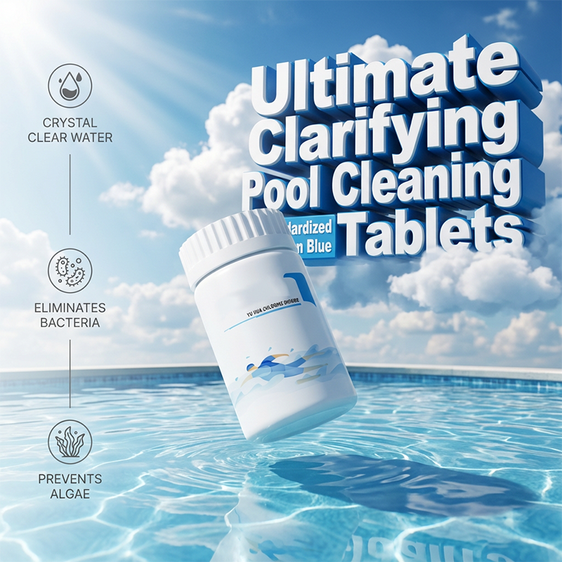 🏊‍♂️Crystal Clear Pool Cleaning Tablets!