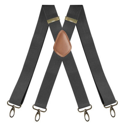 📢📢49% OFF !! ⏰Men's X-Back Suspenders with Hook Clips
