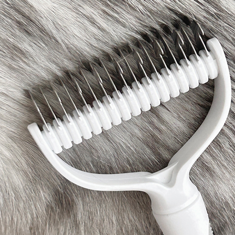 💖2026 Hot Sale💖Dual-Sided Pet Grooming Rake