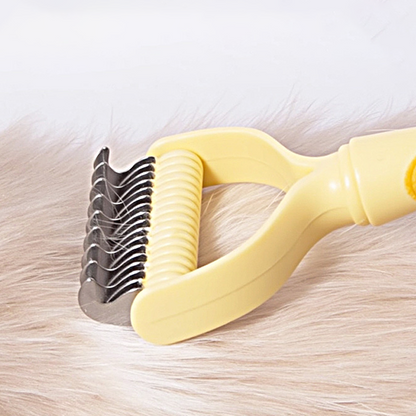 💖2026 Hot Sale💖Dual-Sided Pet Grooming Rake