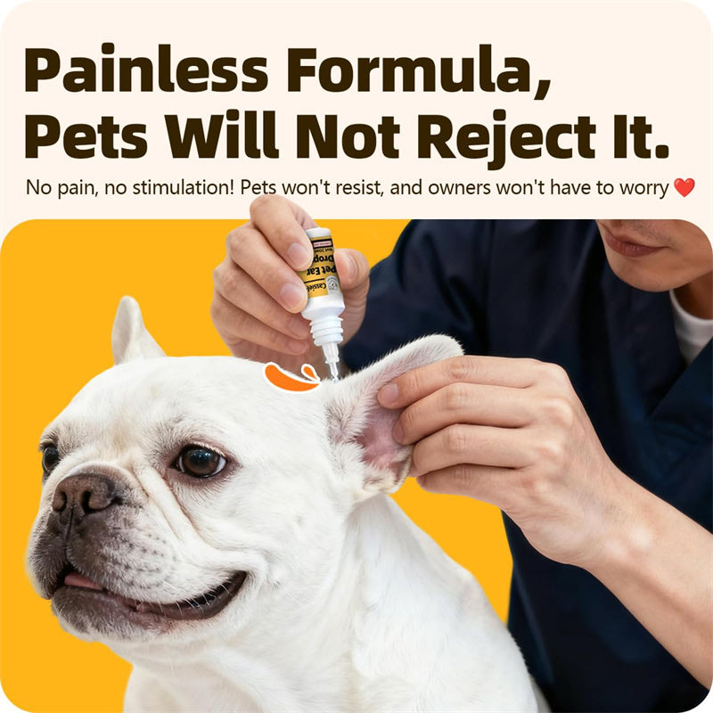 🔥Buy 1 get 1 free🔥   Gentle Pet Ear Drops for Itch Relief & Cleaning