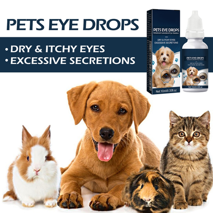 Gentle Pet Eye Drops for Dogs & Cats