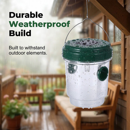 Solar Powered Hanging Wasp Trap