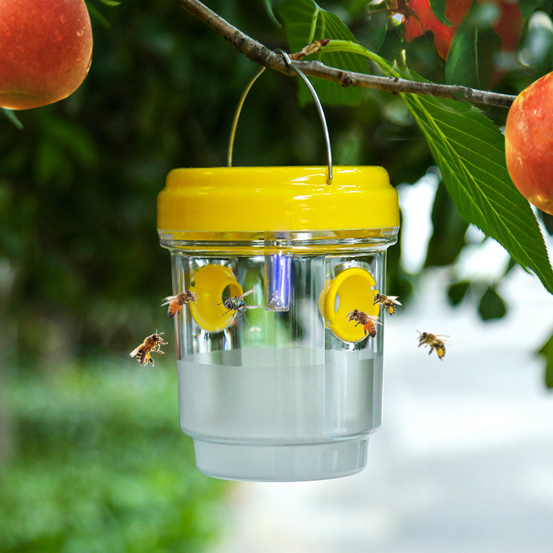 Solar Powered Hanging Wasp Trap